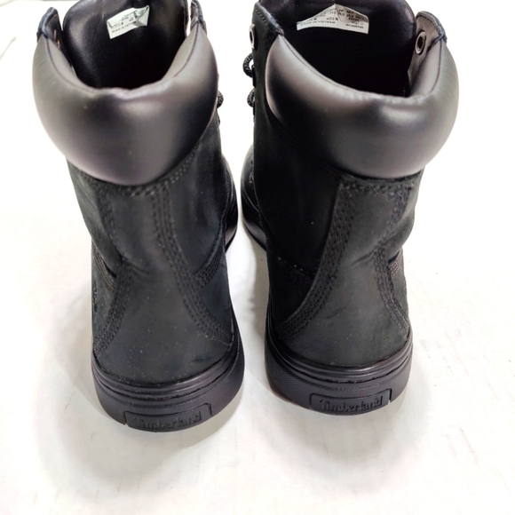 Timberland Londyn 6" Leather Black Chukka Nubuck Ankle Women Hi-Top Boots Sz 8.5 - Picture 9 of 12